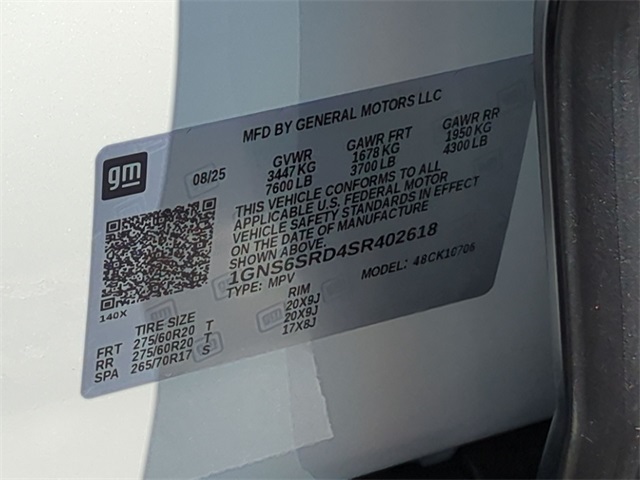 2025 Chevrolet Tahoe Premier for sale at PATRIOT CHEVROLET OF LIMERICK