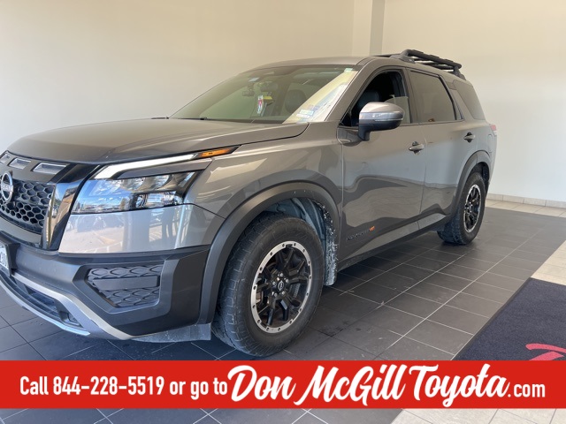2023 Nissan Pathfinder Rock Creek Gray at Don McGill Toyota