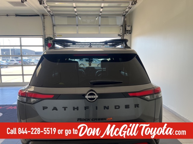 2023 Nissan Pathfinder Rock Creek Gray at Don McGill Toyota