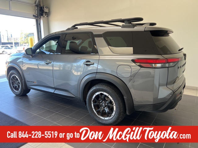 2023 Nissan Pathfinder Rock Creek Gray at Don McGill Toyota