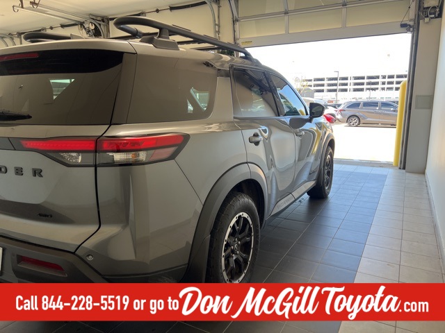 2023 Nissan Pathfinder Rock Creek Gray at Don McGill Toyota