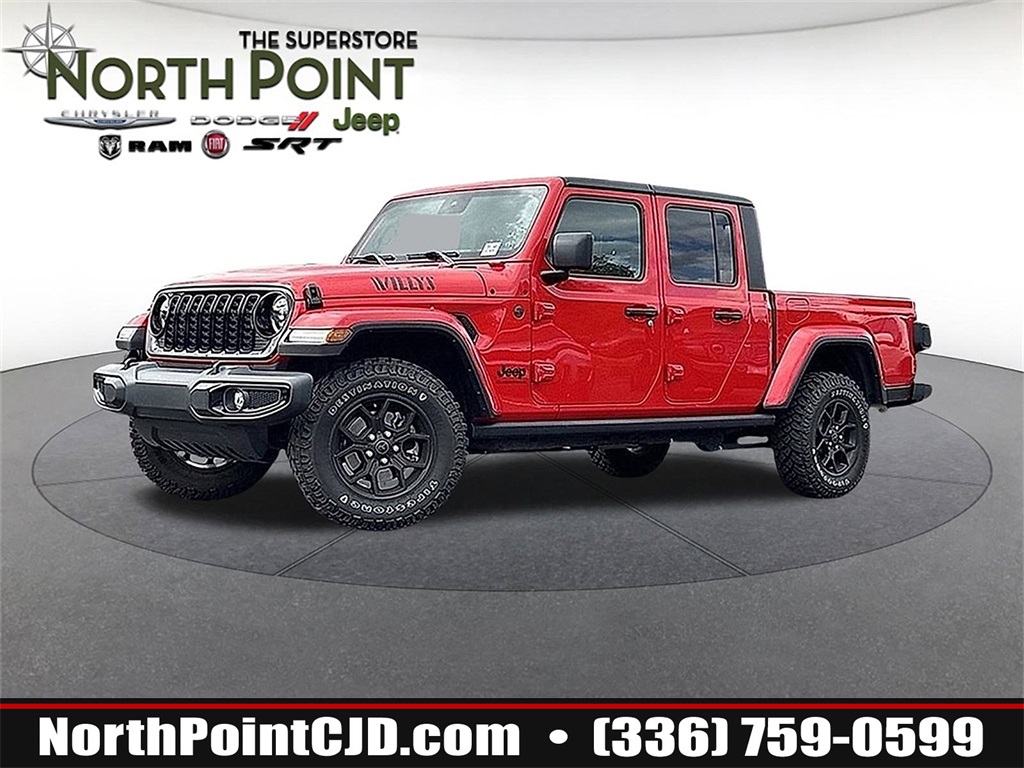 2024 Jeep Gladiator Willys Crew Cab 4WD