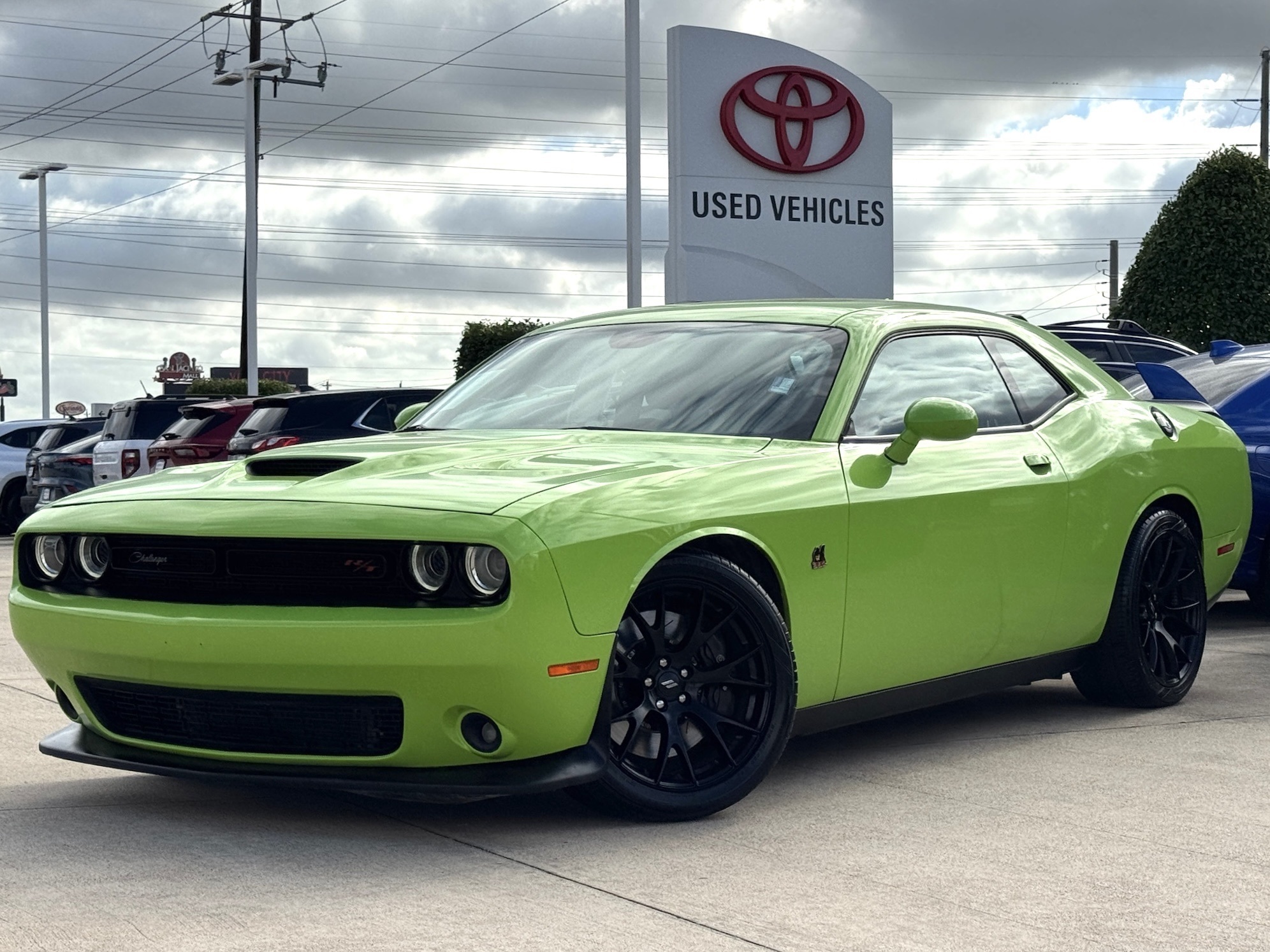2019 Dodge Challenger R/T Scat Pack Green at Bayway Cadillac Southwest
