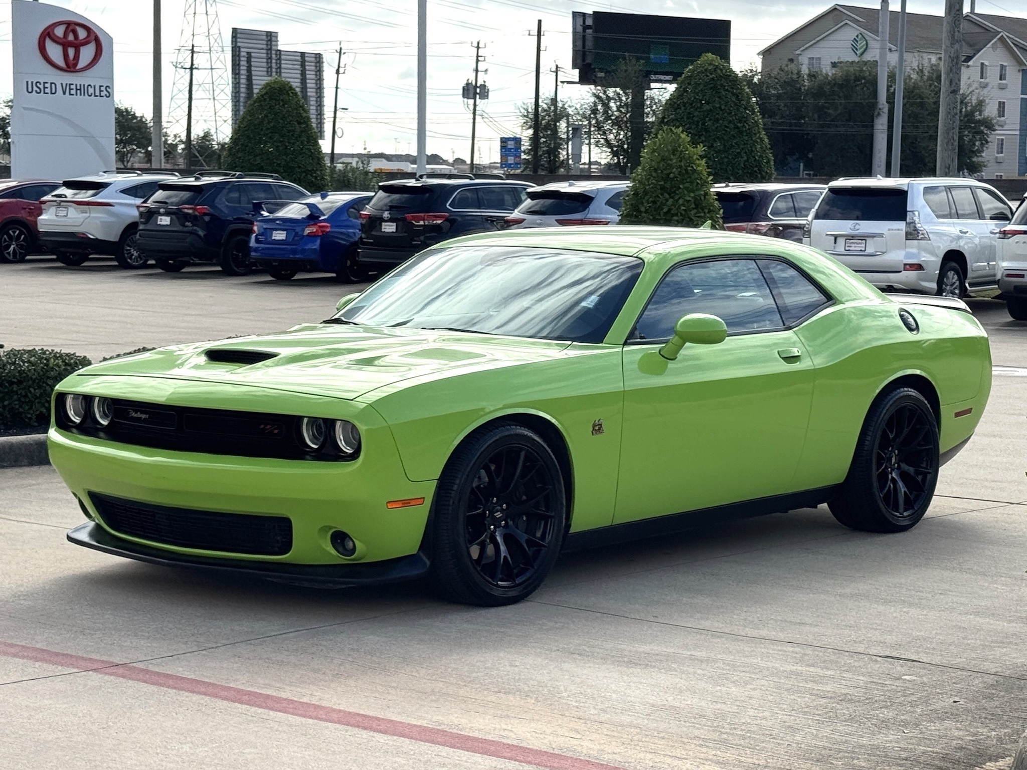 2019 Dodge Challenger R/T Scat Pack Green at Bayway Cadillac Southwest