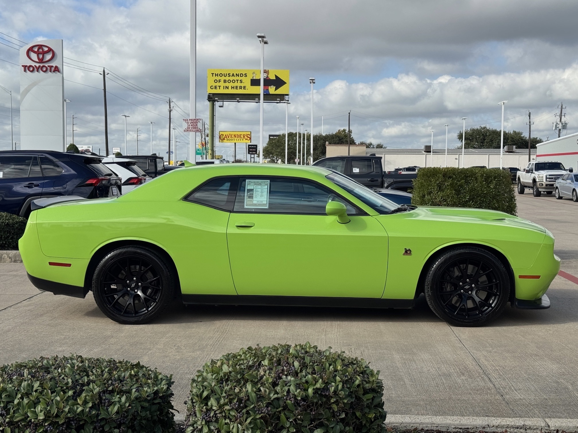 2019 Dodge Challenger R/T Scat Pack Green at Bayway Cadillac Southwest