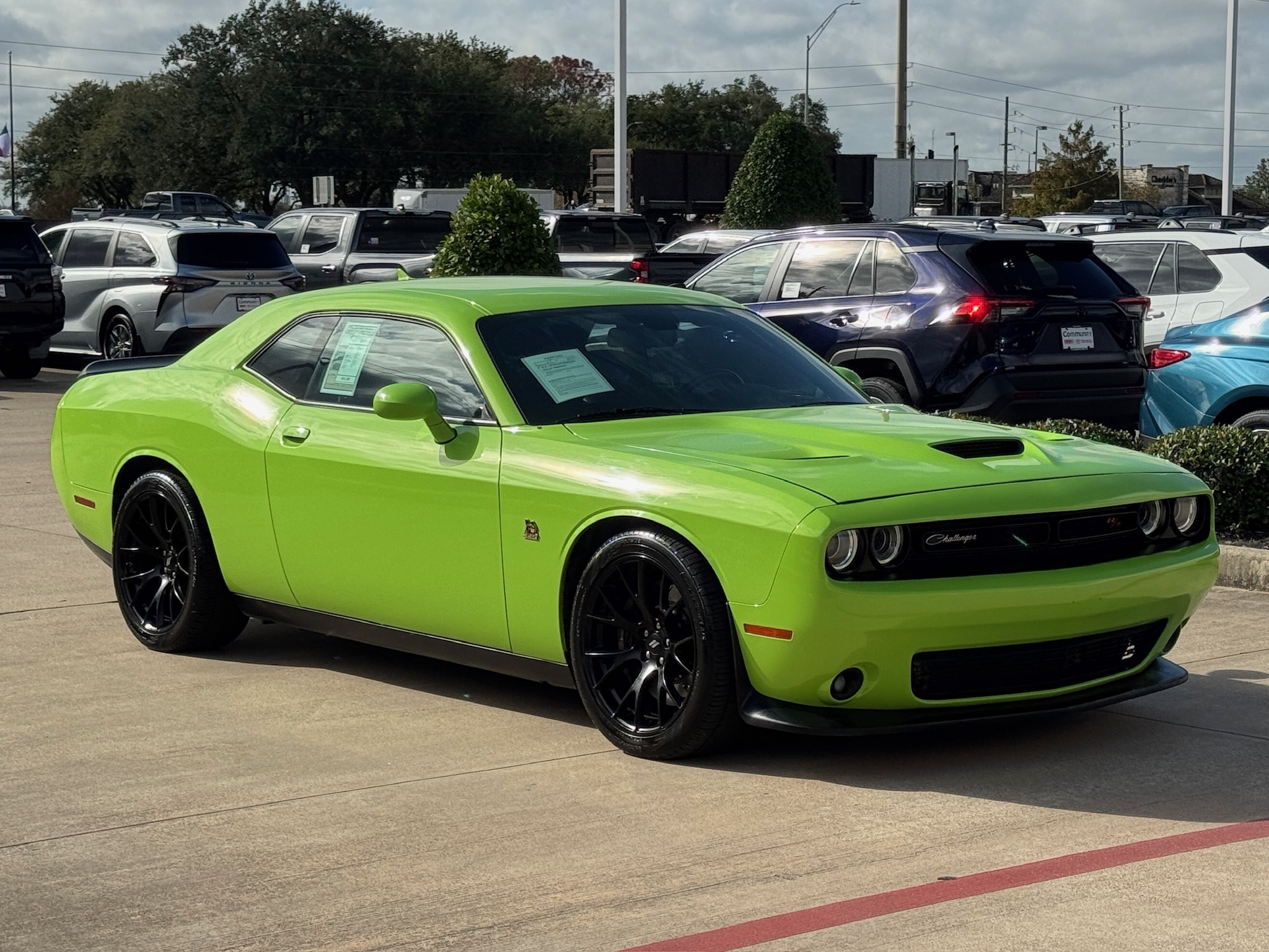 2019 Dodge Challenger R/T Scat Pack Green at Bayway Cadillac Southwest