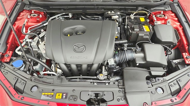 2026 Mazda Mazda3 2.5 S Select Sport Red at DeMontrond Mazda