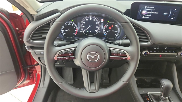 2026 Mazda Mazda3 2.5 S Select Sport Red at DeMontrond Mazda