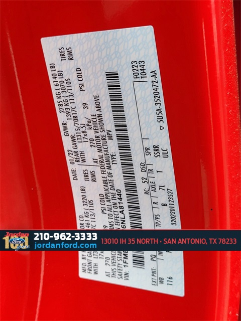 Used Car 2022 Ford Bronco  Wildtrak For Sale Under $40,000 In San Antonio, Texas