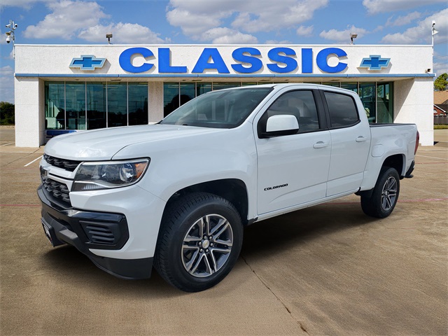2021 Chevrolet Colorado Work Truck White at Emmons Autoplex