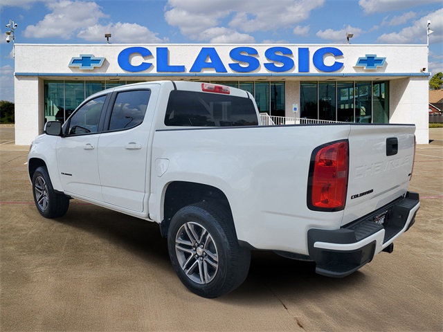 2021 Chevrolet Colorado Work Truck White at Emmons Autoplex