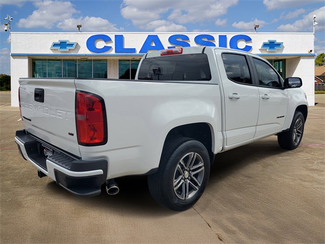 2021 Chevrolet Colorado Work Truck White at Emmons Autoplex