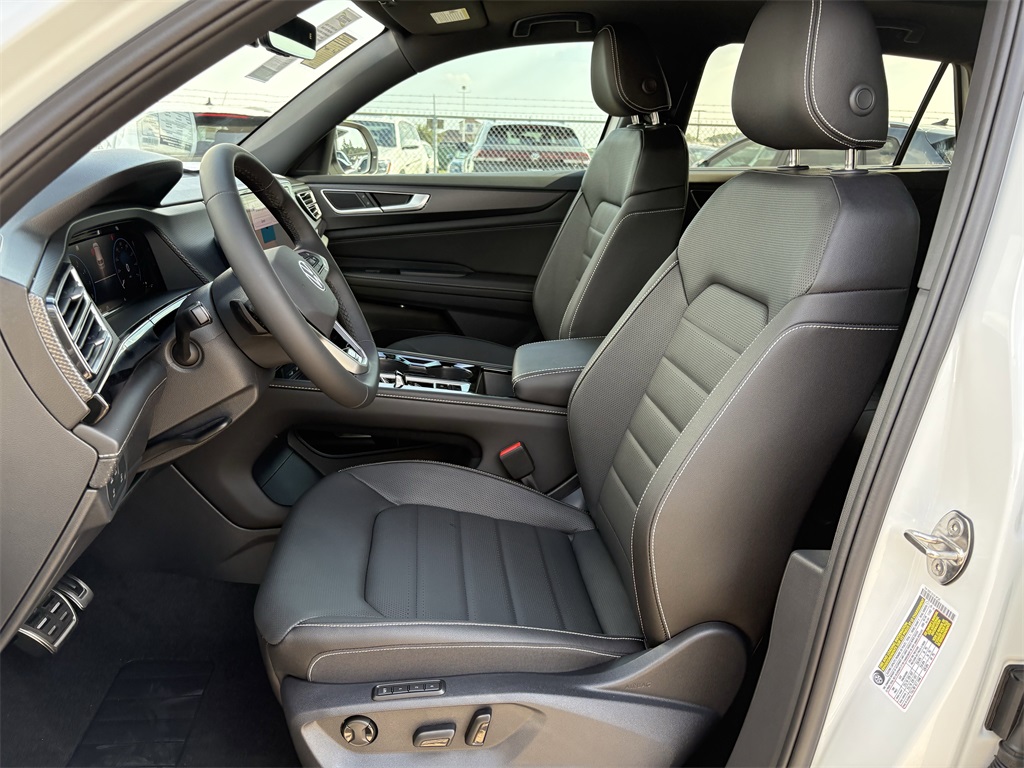 2026 Volkswagen Atlas Cross Sport 2.0T SEL R-Line Black White at DeMontrond Automotive Group