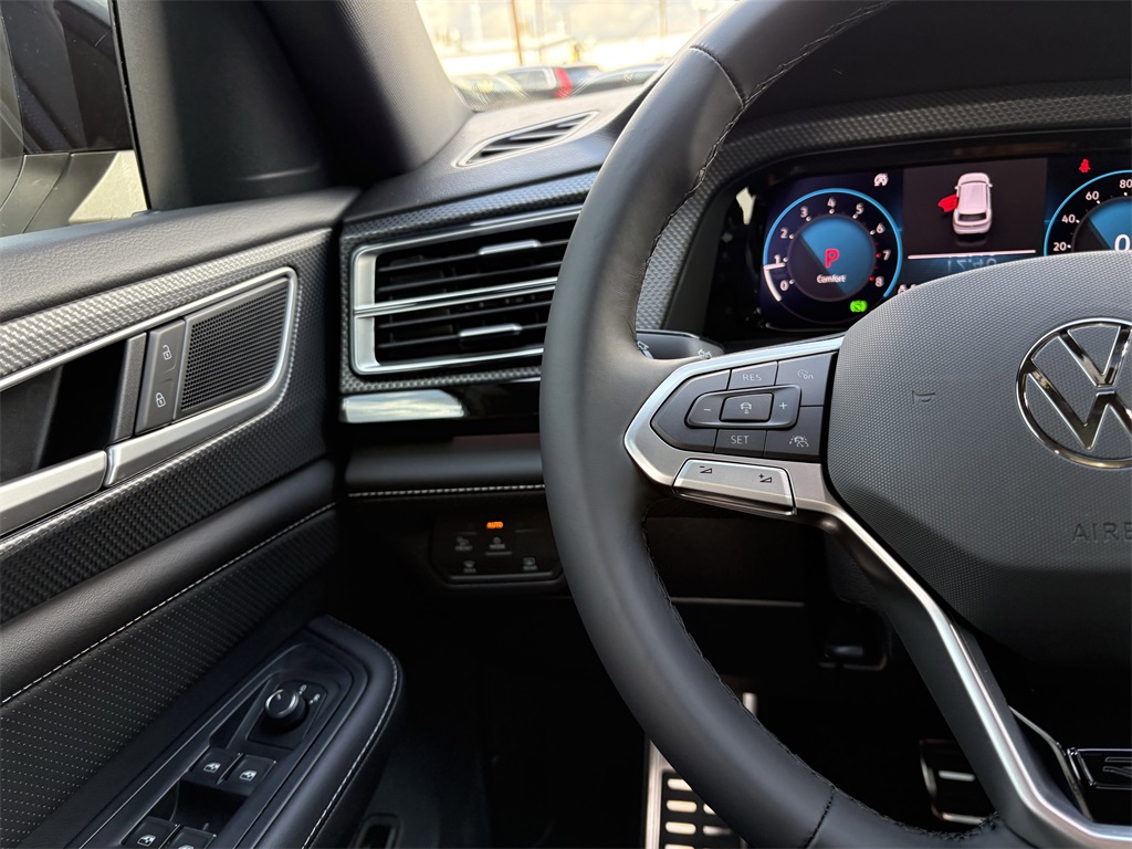 2026 Volkswagen Atlas Cross Sport 2.0T SEL R-Line Black White at DeMontrond Automotive Group