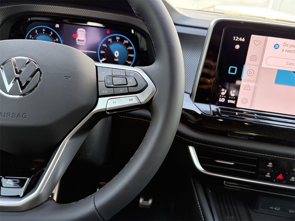 2026 Volkswagen Atlas Cross Sport 2.0T SEL R-Line Black White at DeMontrond Automotive Group