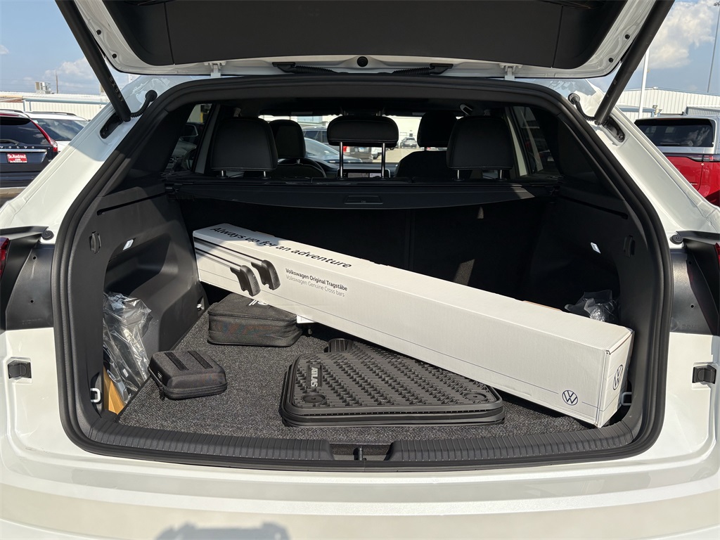 2026 Volkswagen Atlas Cross Sport 2.0T SEL R-Line Black White at DeMontrond Automotive Group