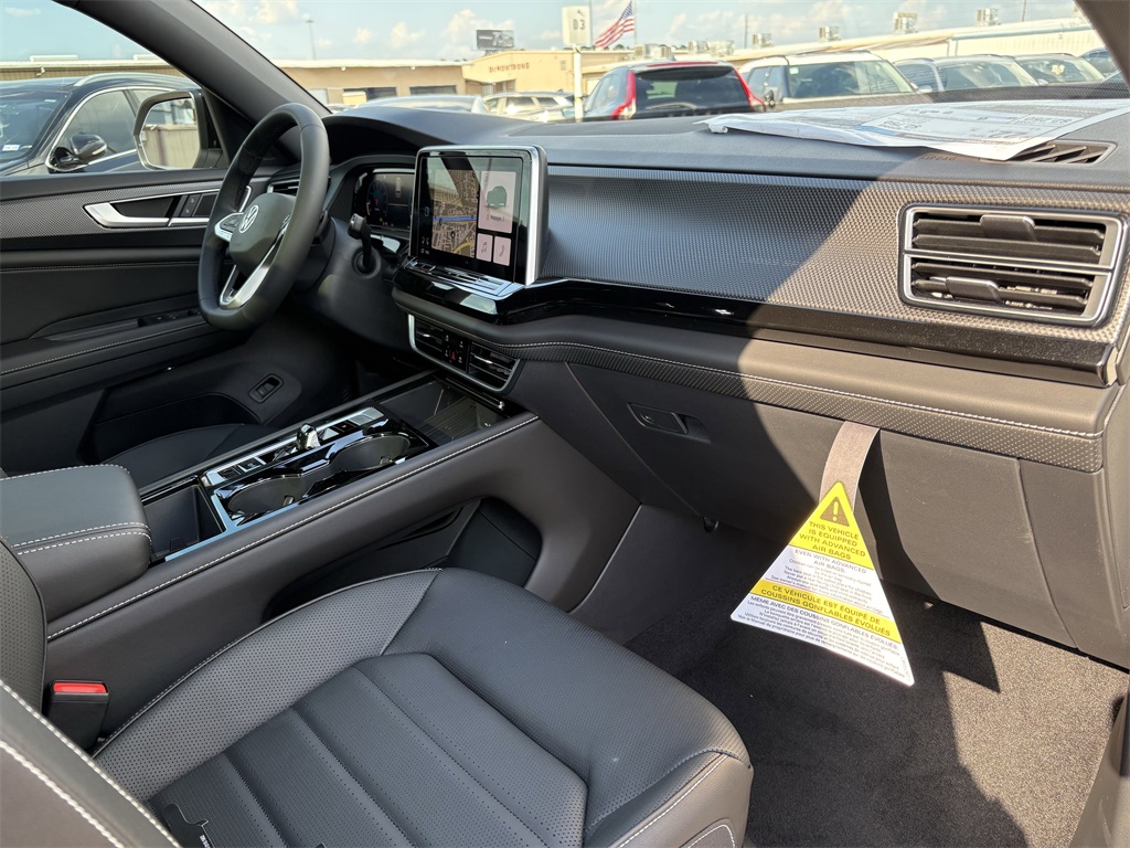 2026 Volkswagen Atlas Cross Sport 2.0T SEL R-Line Black White at DeMontrond Automotive Group