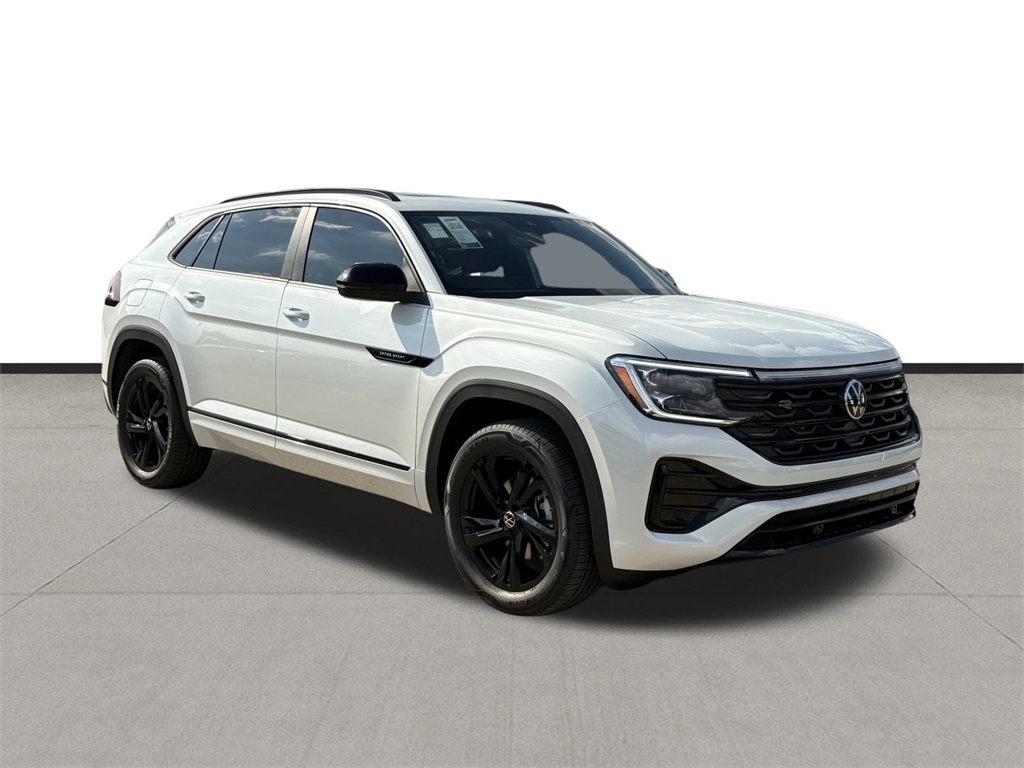 2026 Volkswagen Atlas Cross Sport 2.0T SEL R-Line Black White at DeMontrond Automotive Group