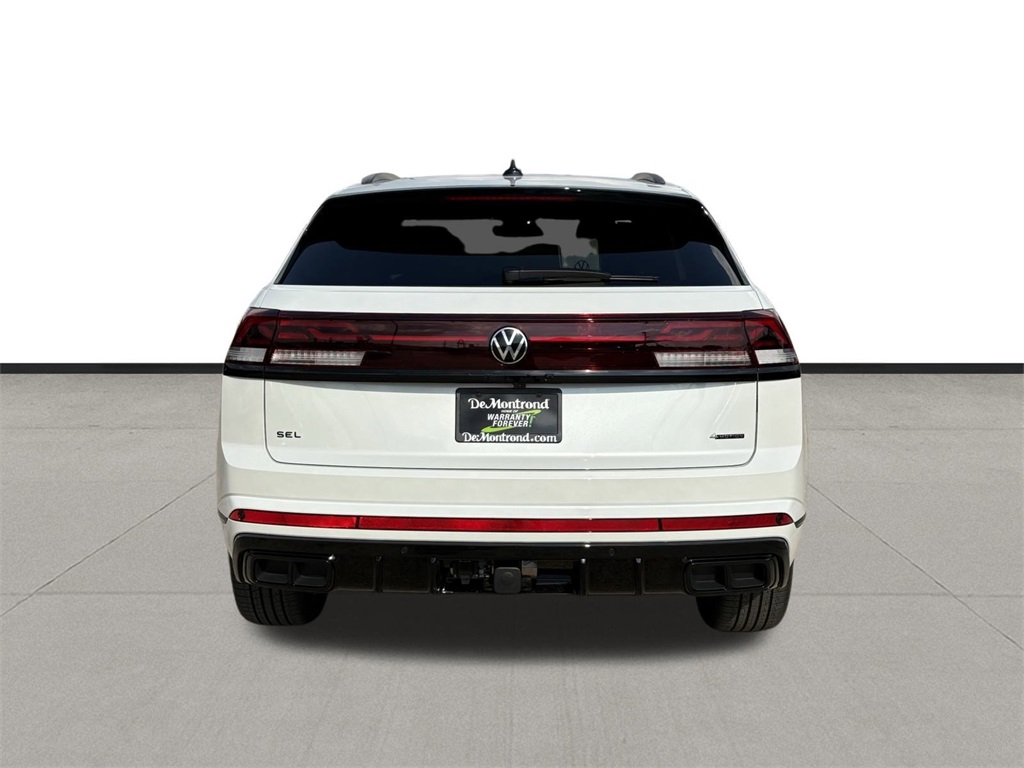 2026 Volkswagen Atlas Cross Sport 2.0T SEL R-Line Black White at DeMontrond Automotive Group