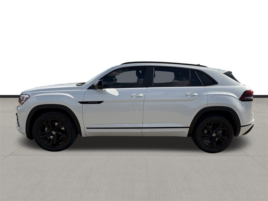 2026 Volkswagen Atlas Cross Sport 2.0T SEL R-Line Black White at DeMontrond Automotive Group