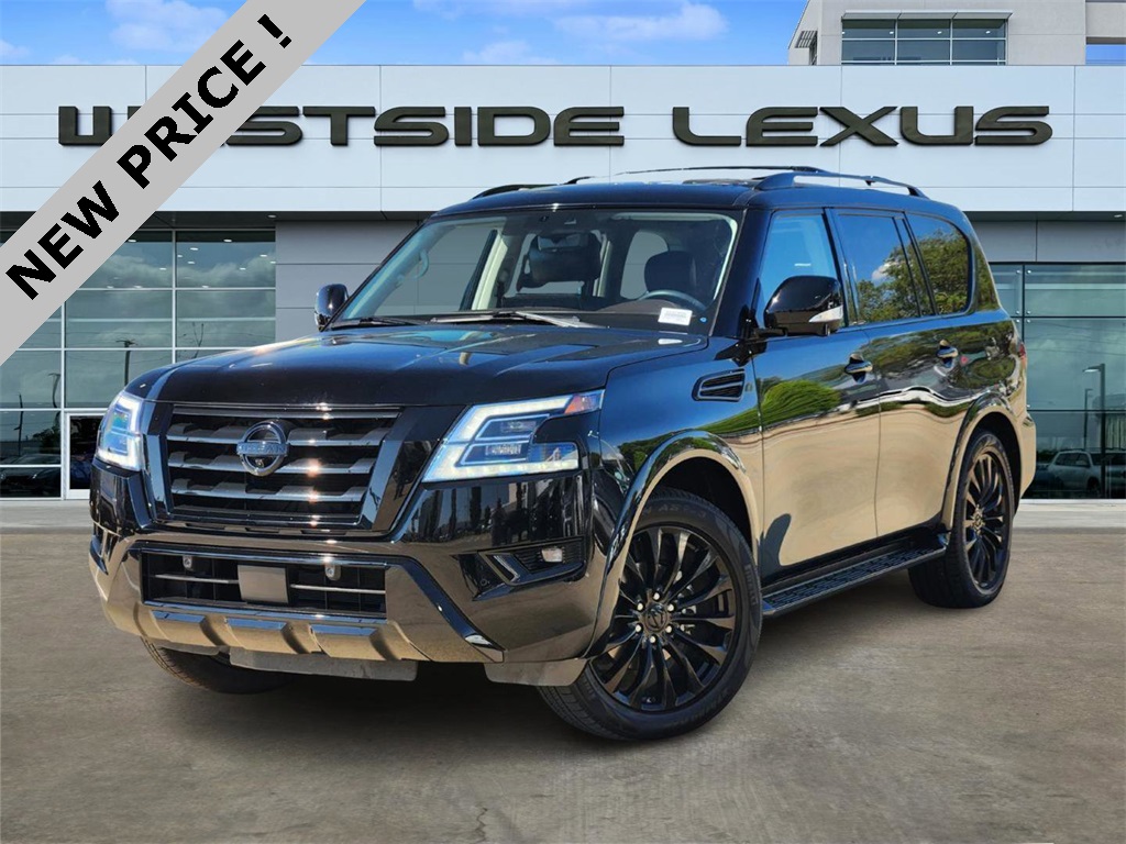 2023 Nissan Armada Platinum Black at Bayway Cadillac of The Woodlands