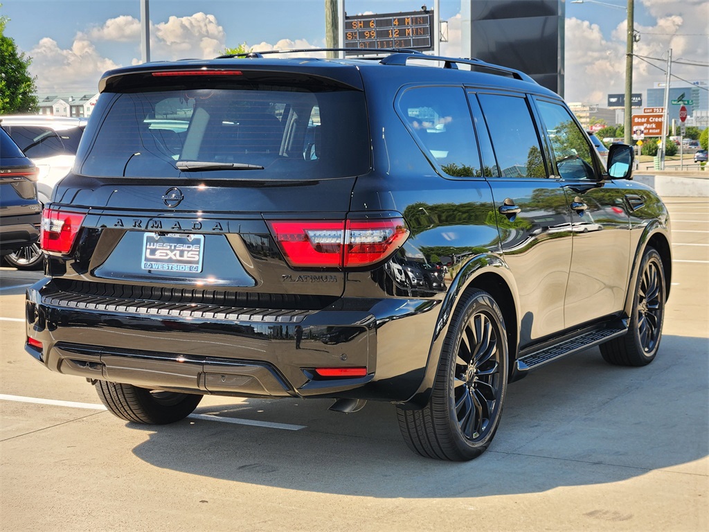 2023 Nissan Armada Platinum Black at Bayway Cadillac of The Woodlands