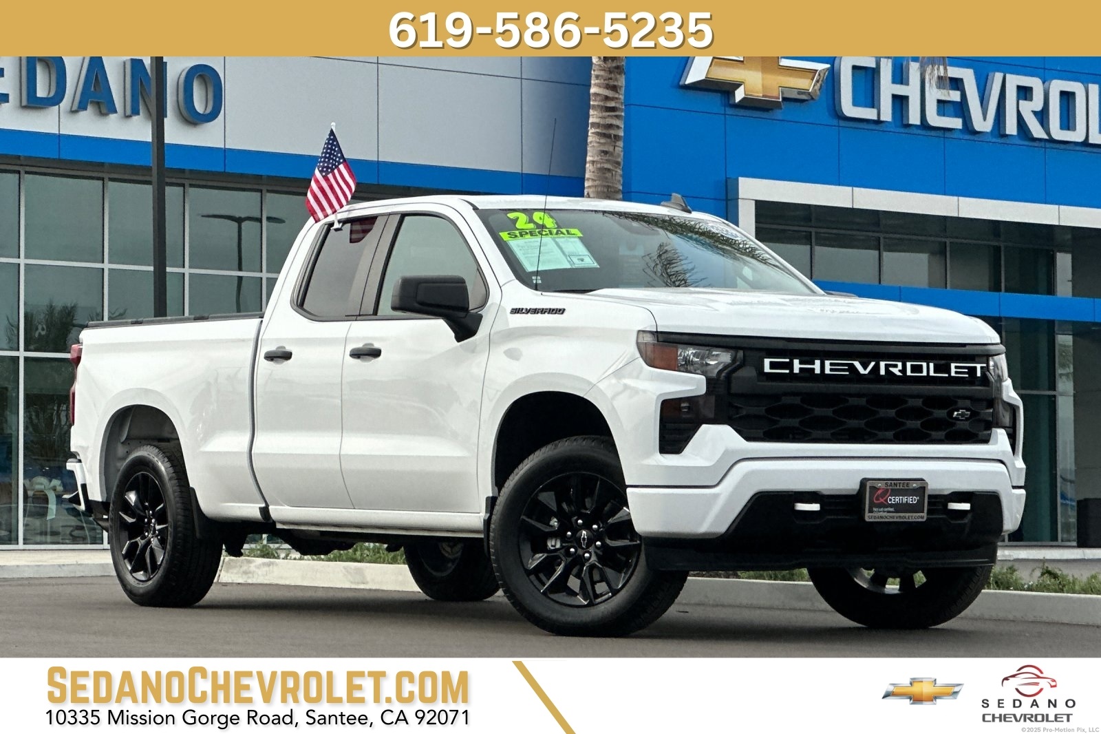 2024 Chevrolet Silverado 1500 Custom Double Cab RWD