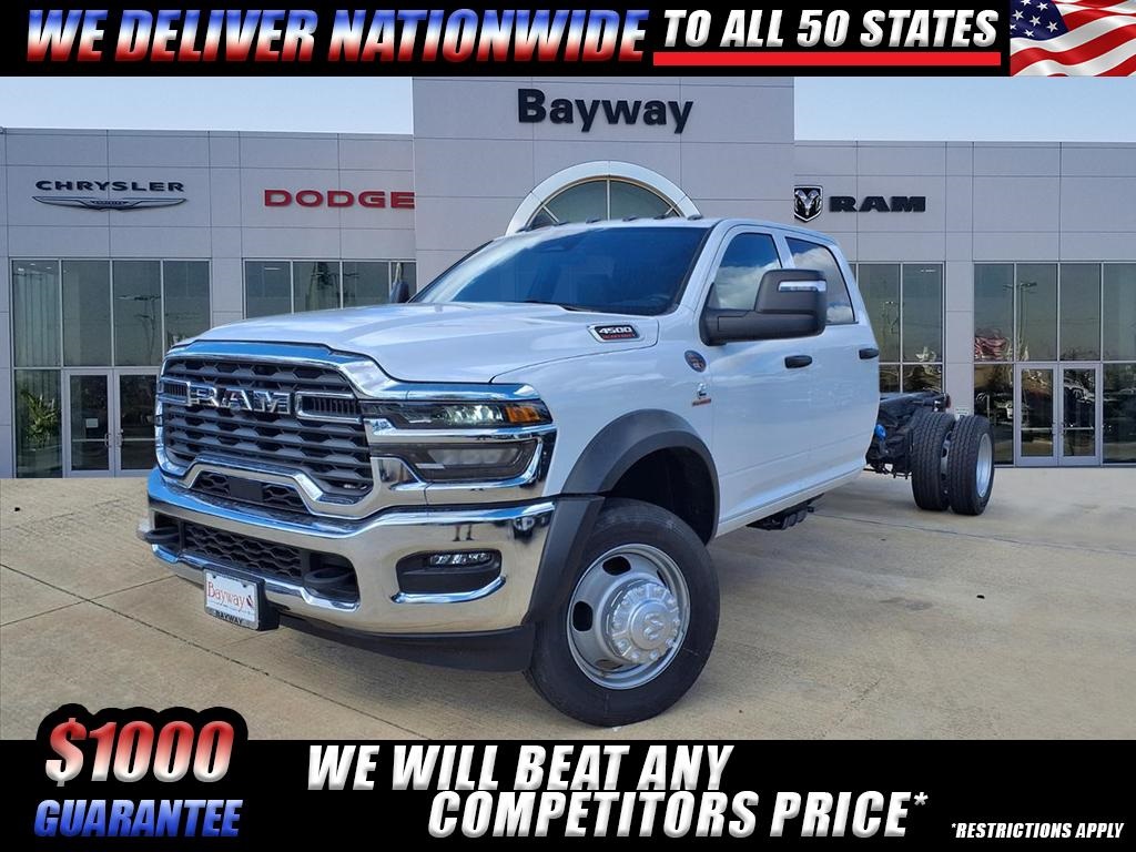 2025 Ram 4500HD Tradesman White at DeMontrond Auto Country