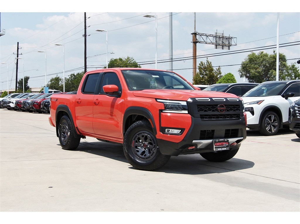 2025 Nissan Frontier PRO-X Orange at Bravo Nissan