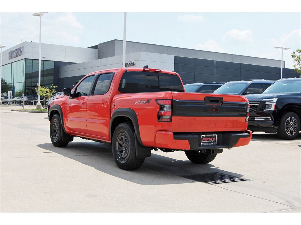 2025 Nissan Frontier PRO-X Orange at Bravo Nissan