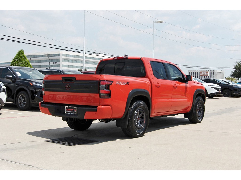 2025 Nissan Frontier PRO-X Orange at Bravo Nissan