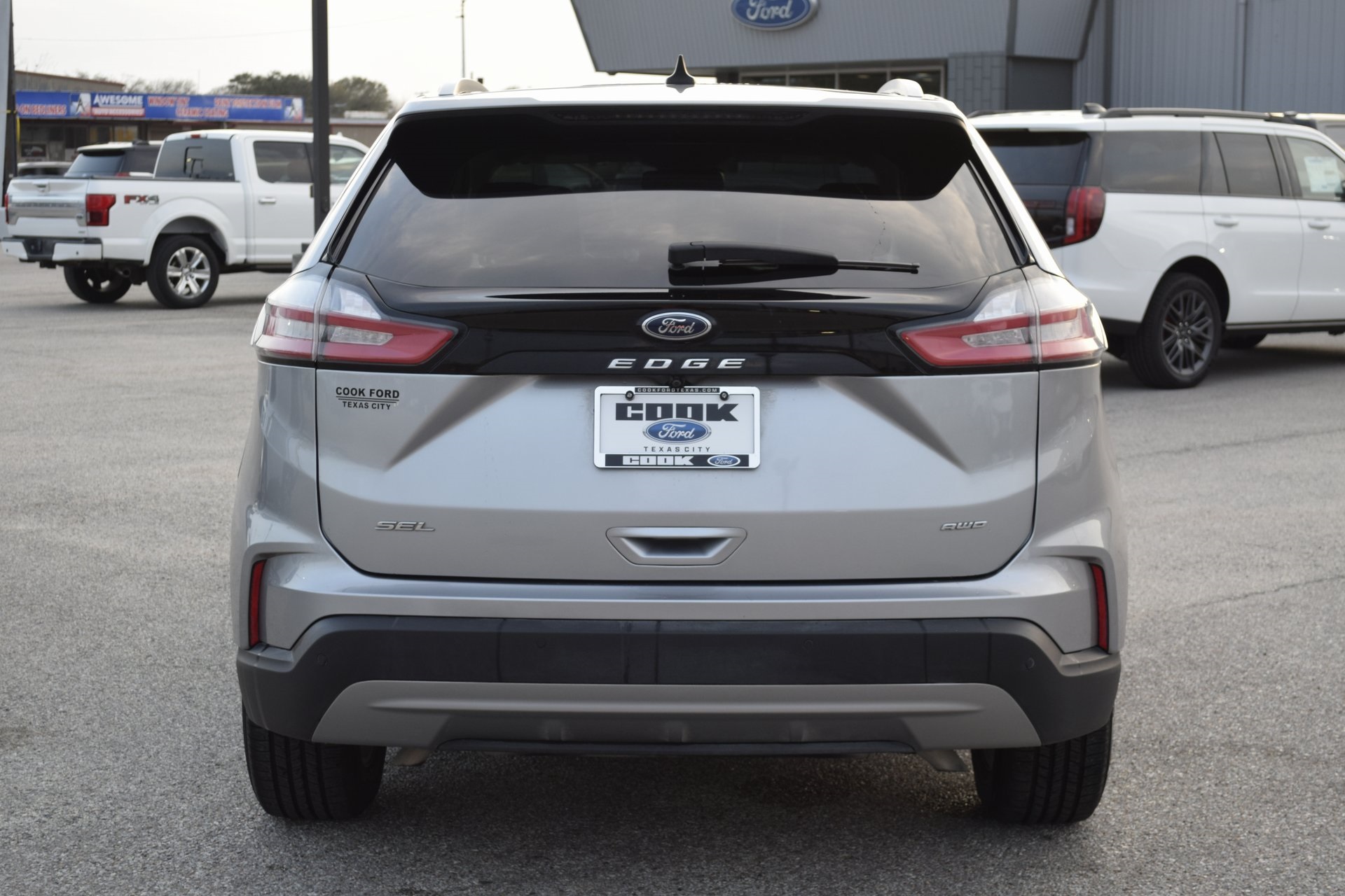 2022 Ford Edge SEL Silver at Big Star Chrysler Jeep Dodge Ram 