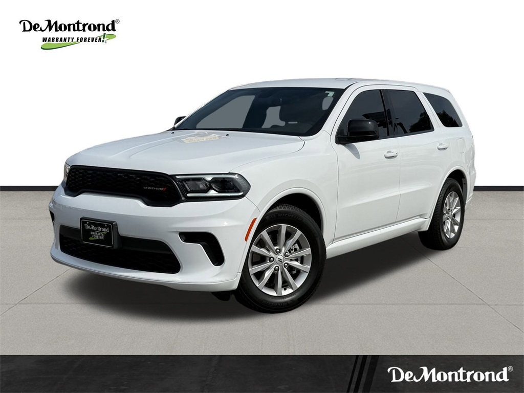 2025 Dodge Durango GT White at Texan Dodge Chrysler Jeep Ram