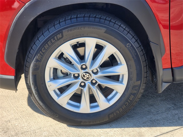 2024 Toyota Corolla Cross LE Red at Gullo Toyota