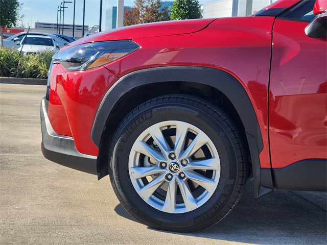 2024 Toyota Corolla Cross LE Red at Gullo Toyota