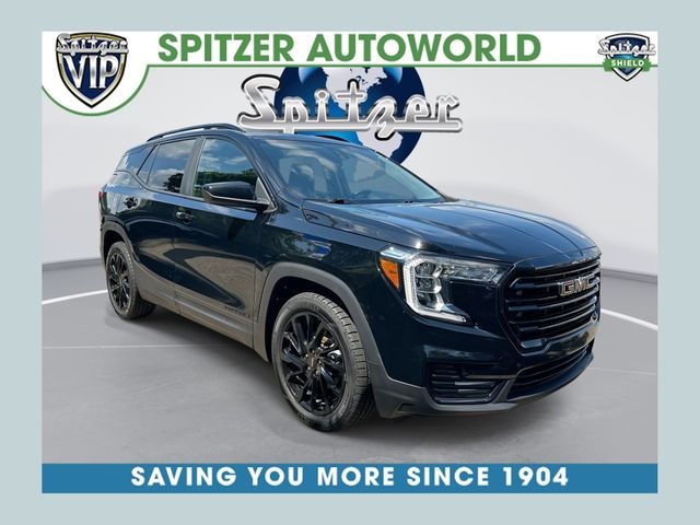 Black (Ebony Twilight Metallic) 2023 GMC Terrain SLE FWD SUV / Crossover Front-Wheel Drive 9-Speed Automatic