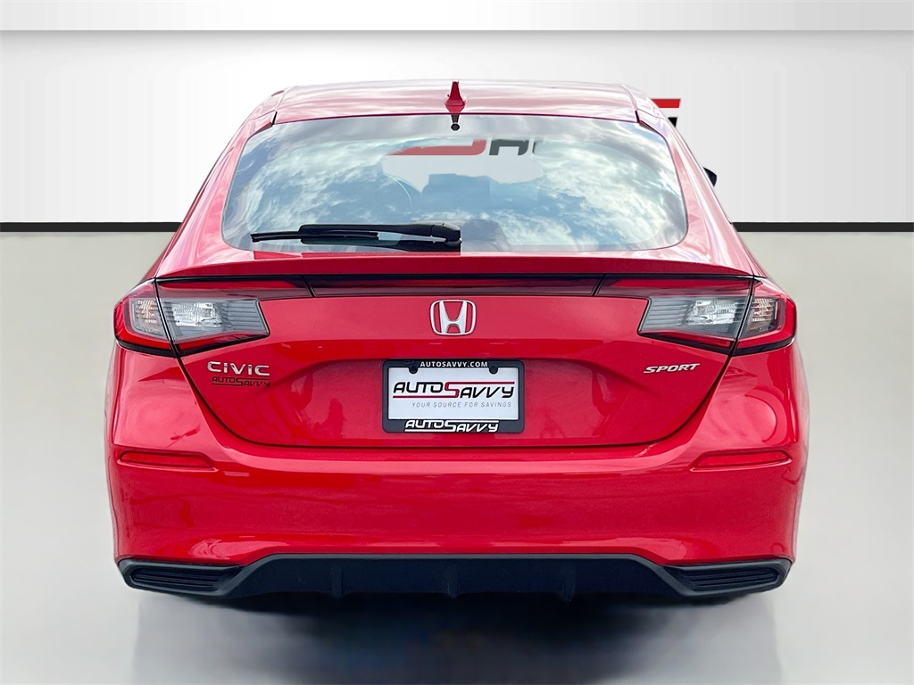 2022 Honda Civic Sport Red at Community Honda