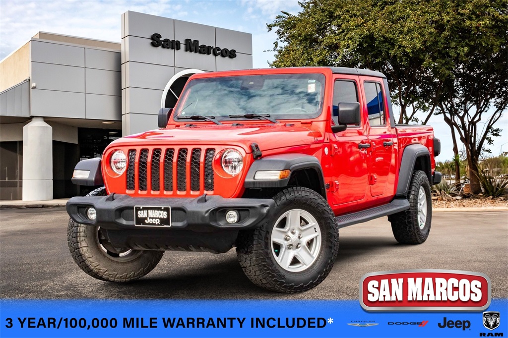 Used Car 2020 Jeep Gladiator  Sport For Sale Under $30,000 In San Marcos, Texas