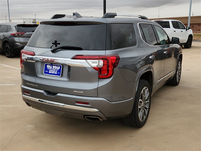 Used Car 2021 Gmc Acadia  Denali For Sale Under $30,000 In Plainview, Texas