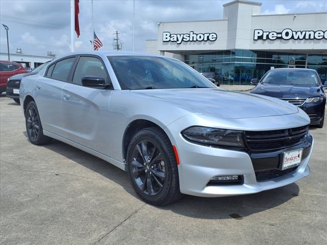 2022 Dodge Charger SXT Silver at Texan Dodge Chrysler Jeep Ram