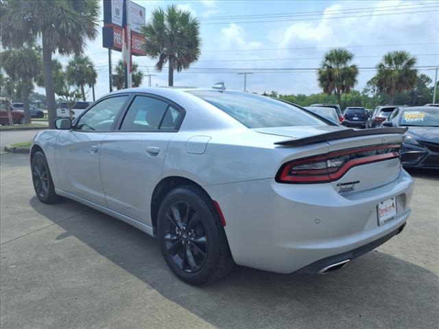 2022 Dodge Charger SXT Silver at Texan Dodge Chrysler Jeep Ram
