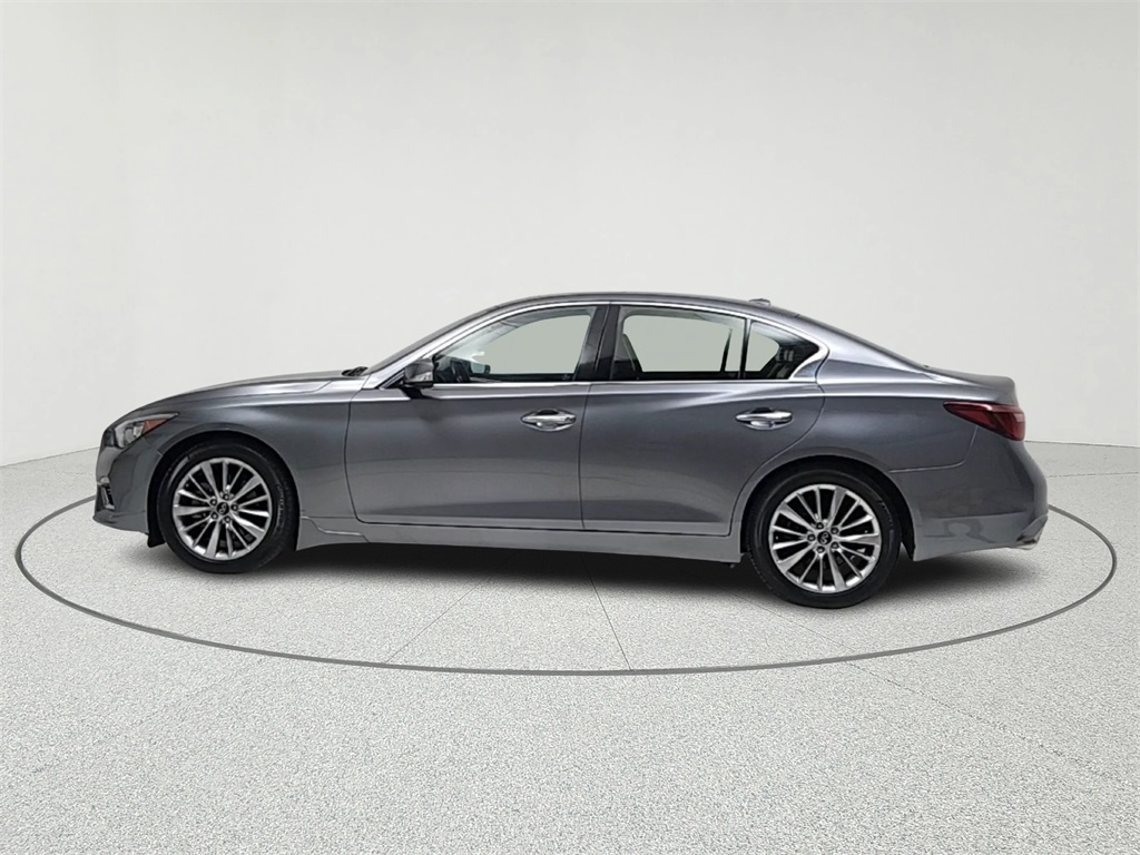 2021 INFINITI Q50 3.0t LUXE Gray at AutoSavvy Houston Northwest