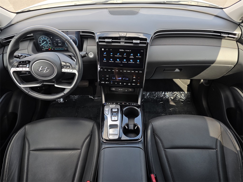 2024 Hyundai Tucson Hybrid Limited White at Baytown Hyundai