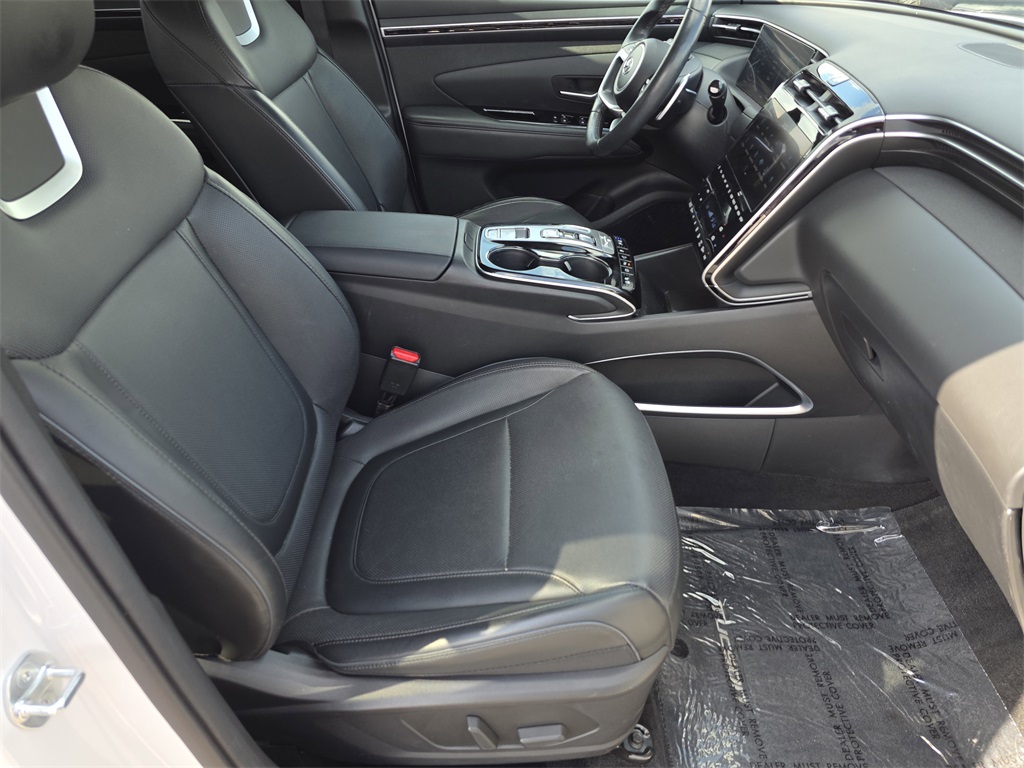 2024 Hyundai Tucson Hybrid Limited White at Baytown Hyundai