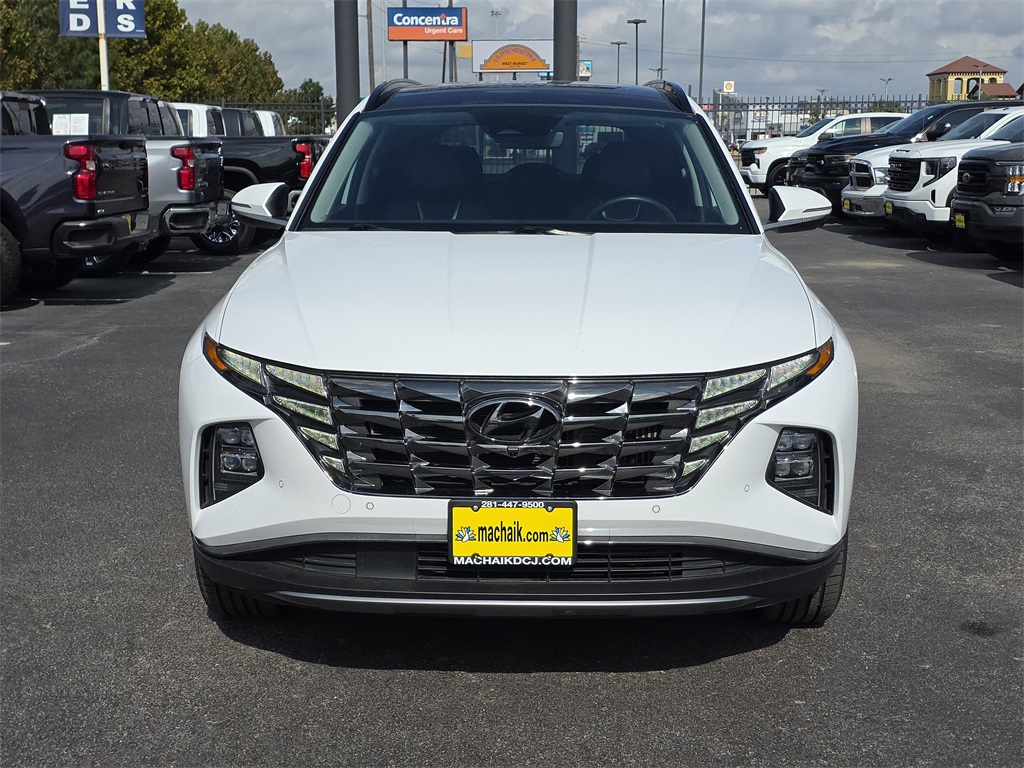 2024 Hyundai Tucson Hybrid Limited White at Baytown Hyundai