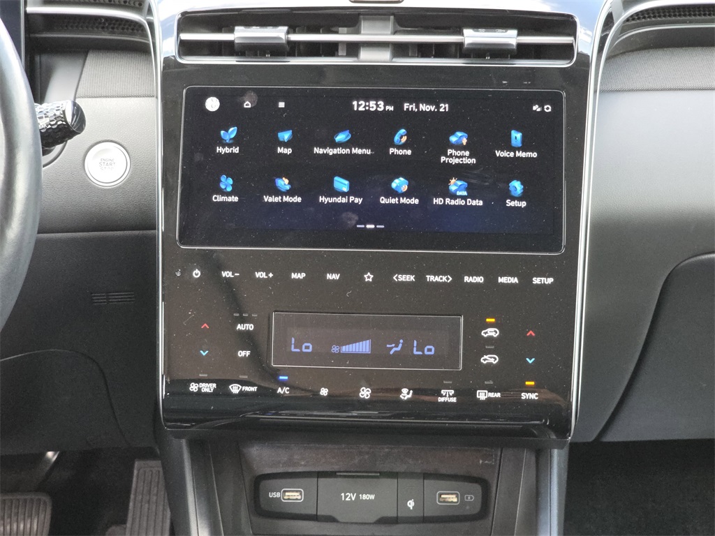 2024 Hyundai Tucson Hybrid Limited White at Baytown Hyundai