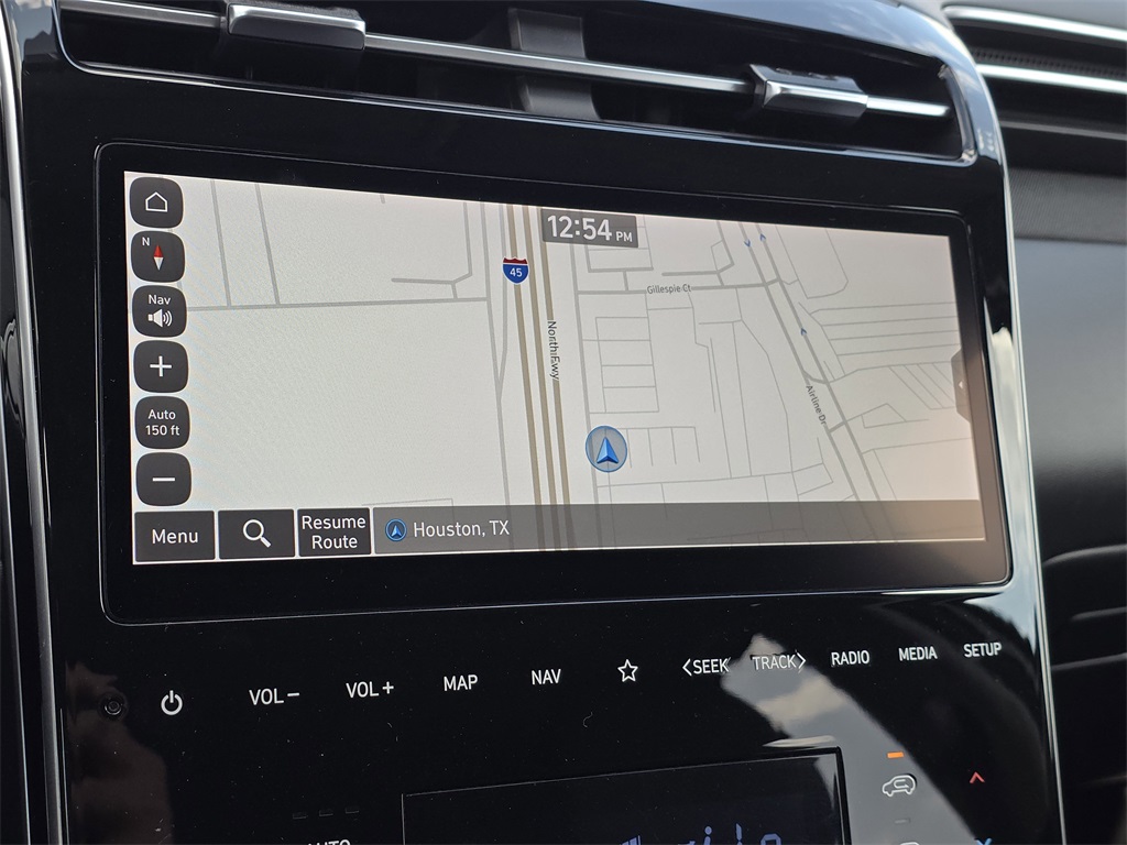 2024 Hyundai Tucson Hybrid Limited White at Baytown Hyundai