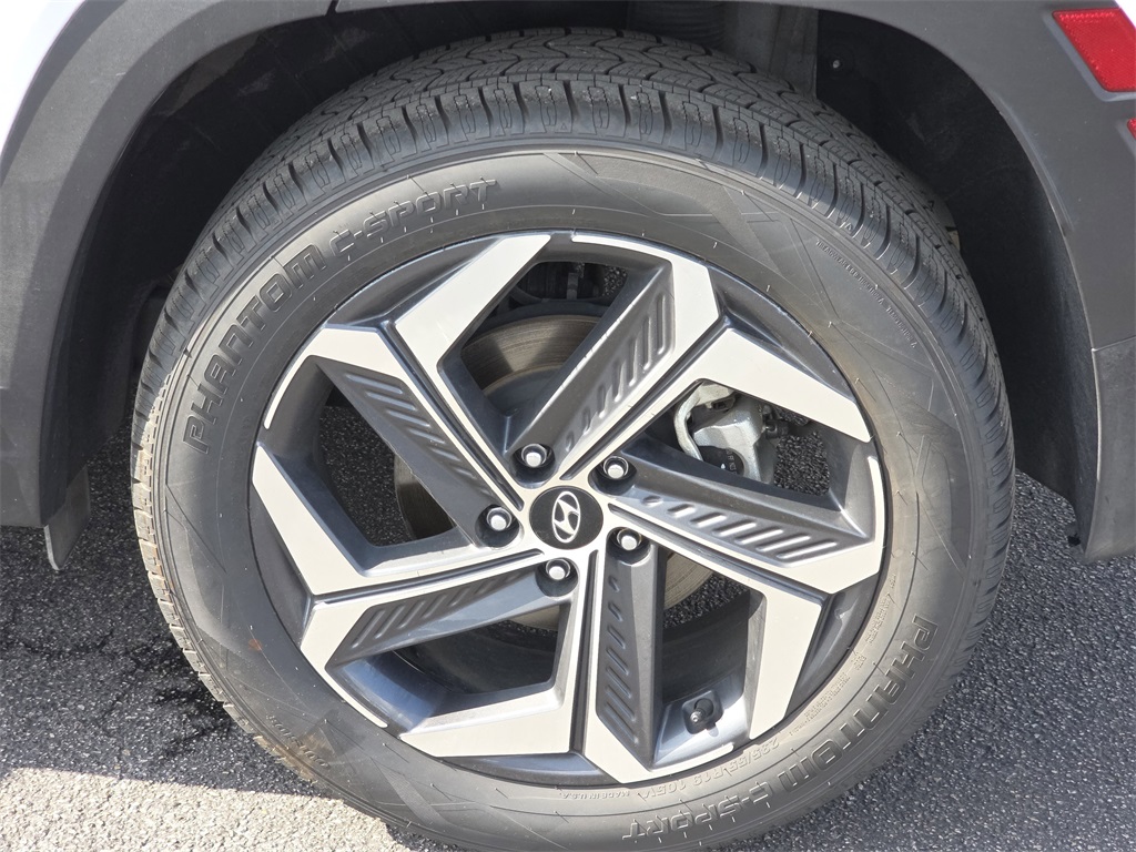 2024 Hyundai Tucson Hybrid Limited White at Baytown Hyundai