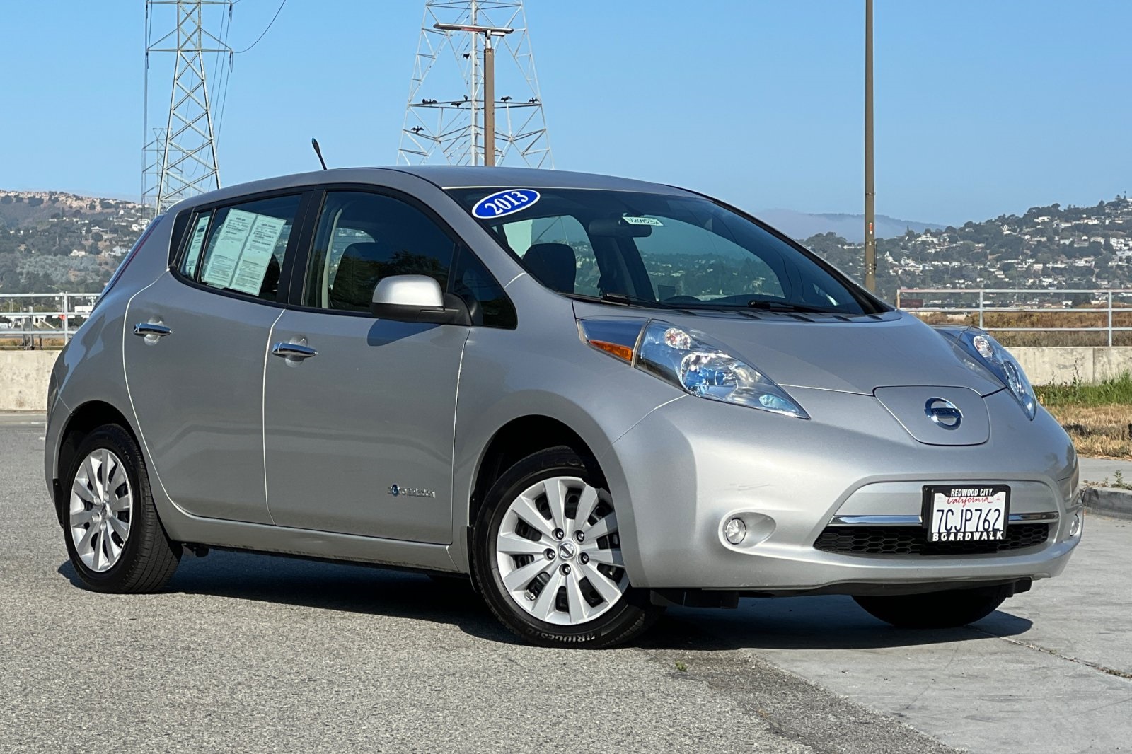 Used 2013 Nissan LEAF S with VIN 1N4AZ0CP7DC417614 for sale in Redwood City, CA