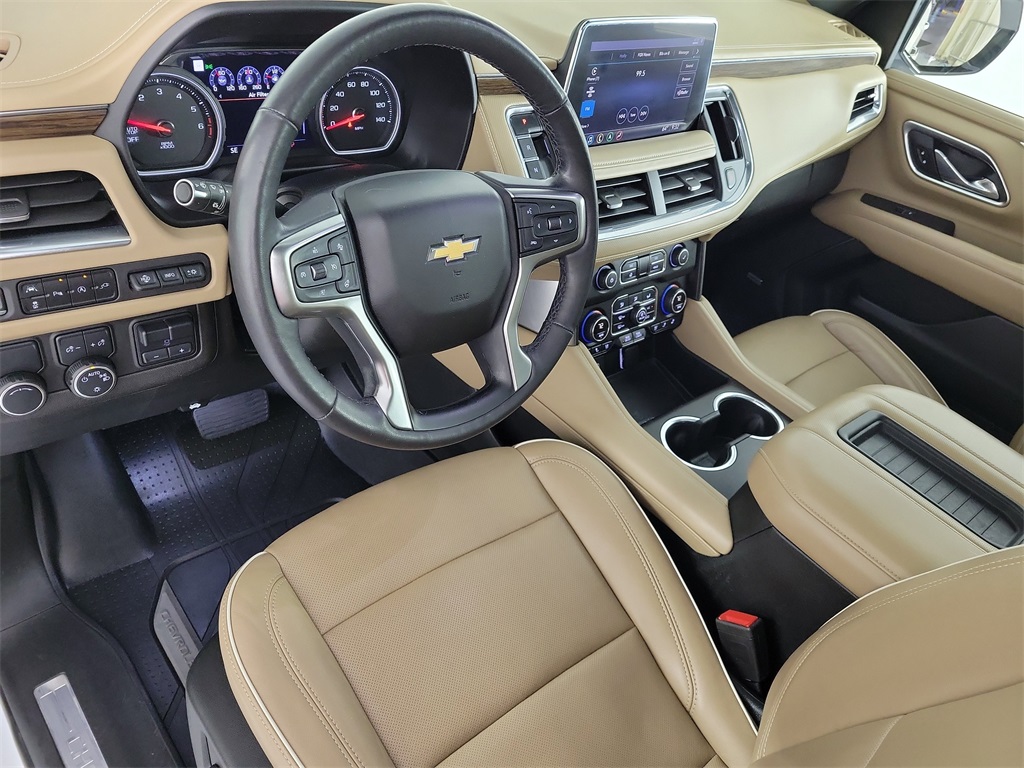 2021 Chevrolet Suburban Premier White at Classic Elite Chevrolet Sugar Land